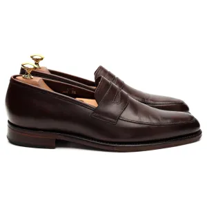 1880 'Leven' Dark Brown Leather Loafer UK 6 F
