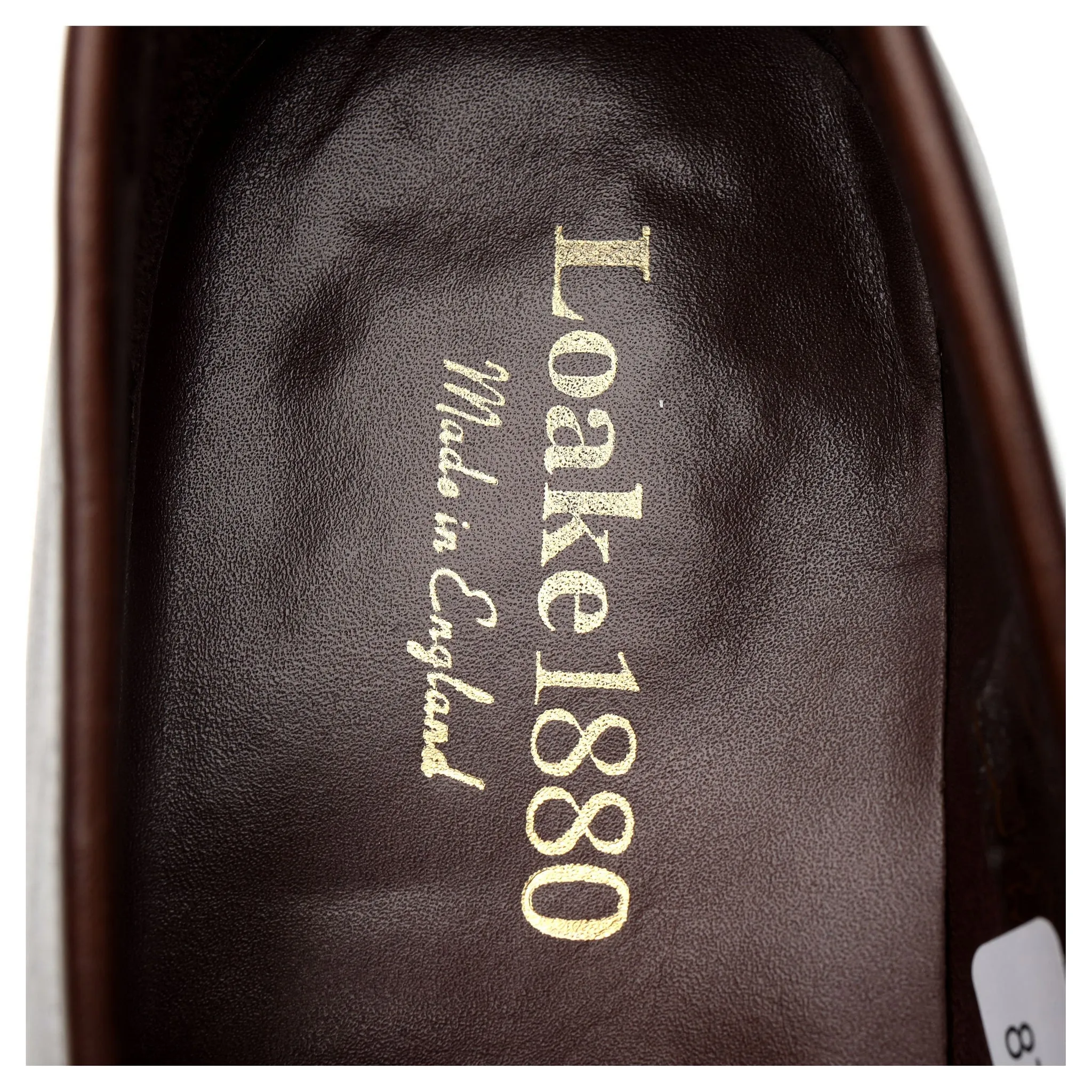 1880 'Leven' Dark Brown Leather Loafer UK 6 F