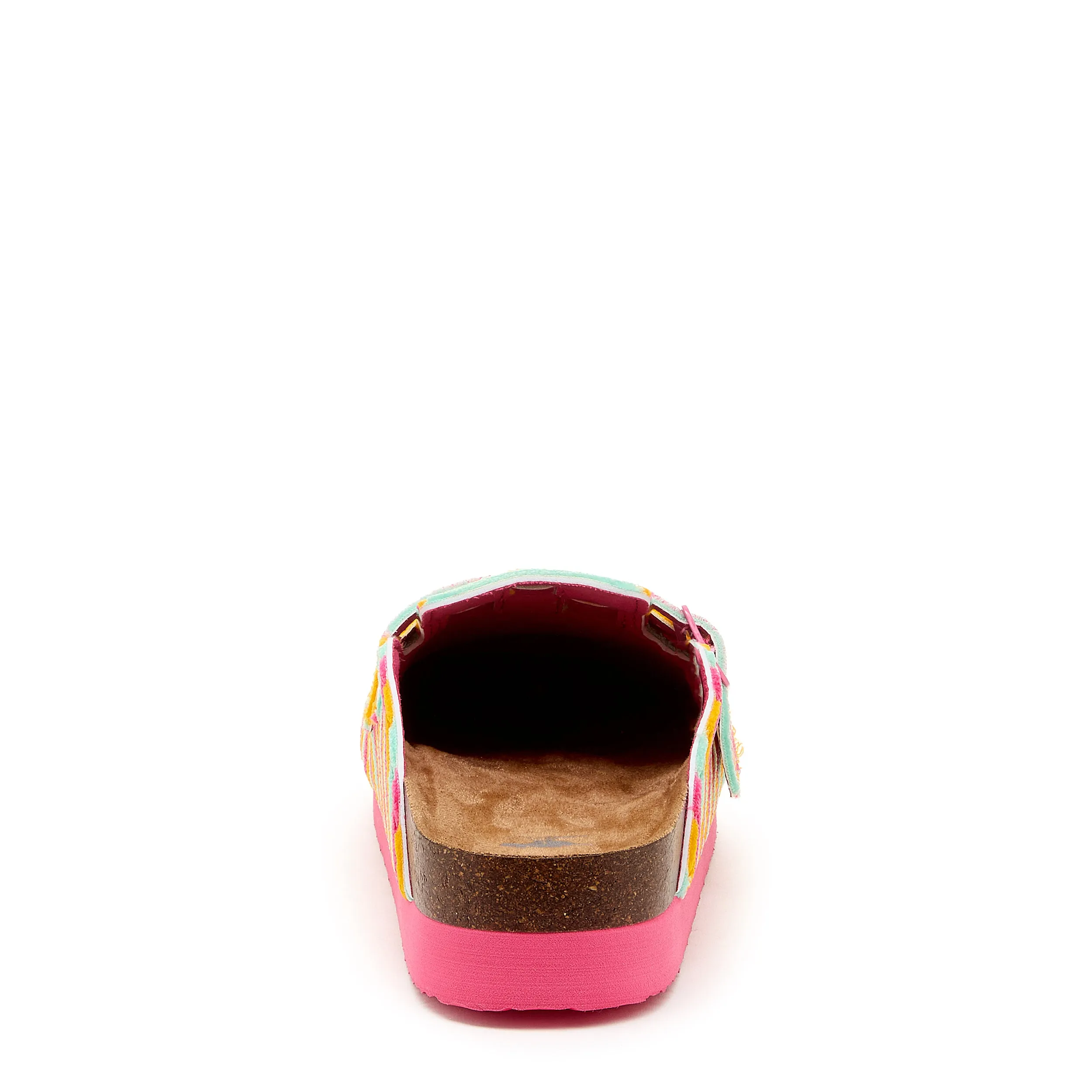 Abel Plus Hot Pink Multi Mule