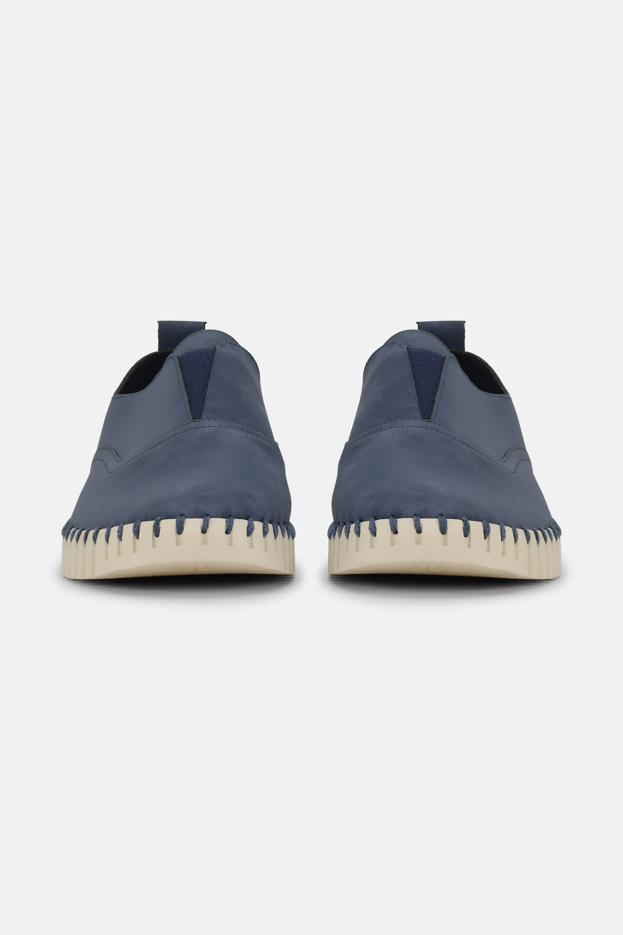 Bekväma Herrskor - Blue Greyness Pearled Ivory