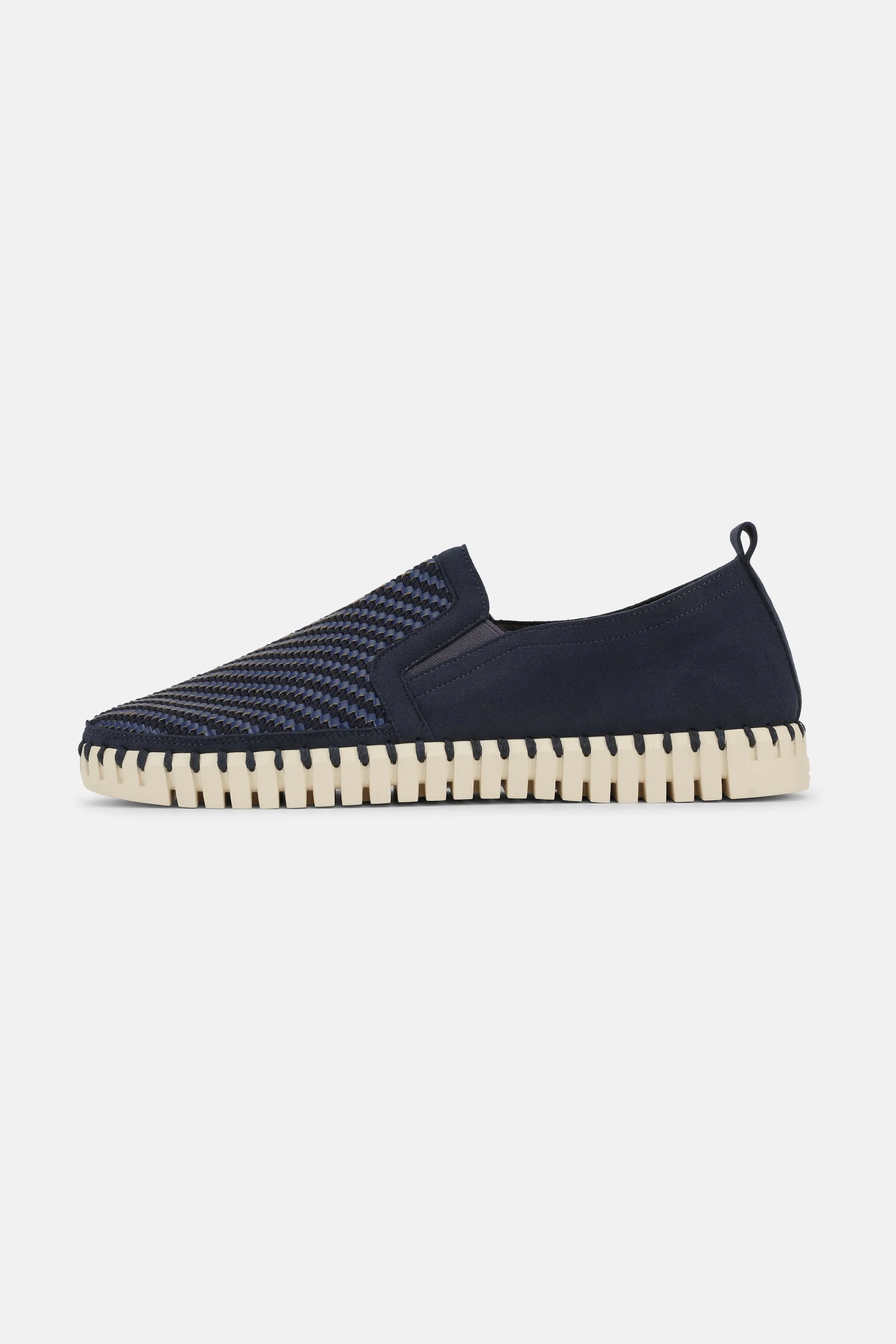 Bekväma Herrskor - Dark Indigo Pearled Ivory