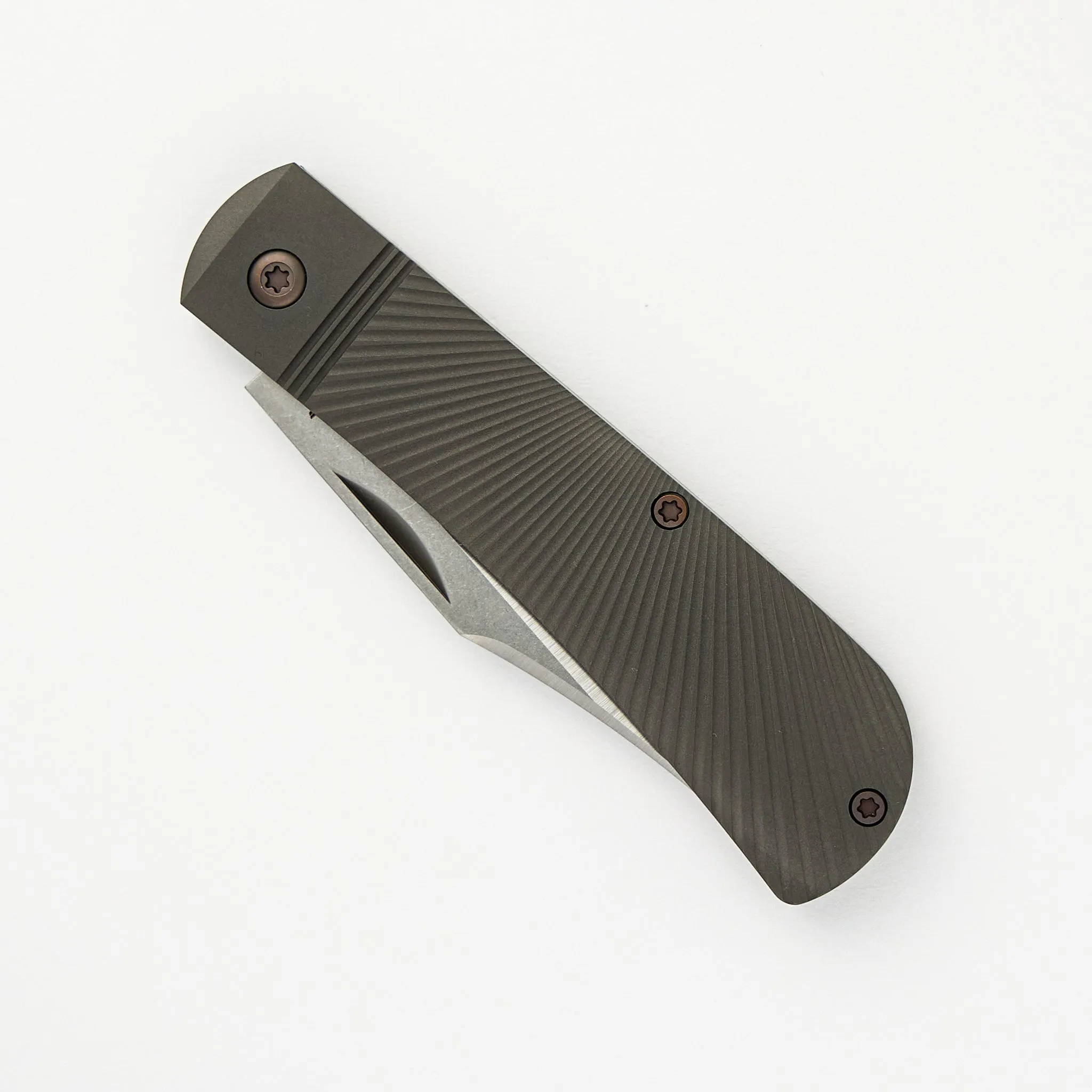 Benny's Clip - Titanium Starburst Handle - S90V Blade