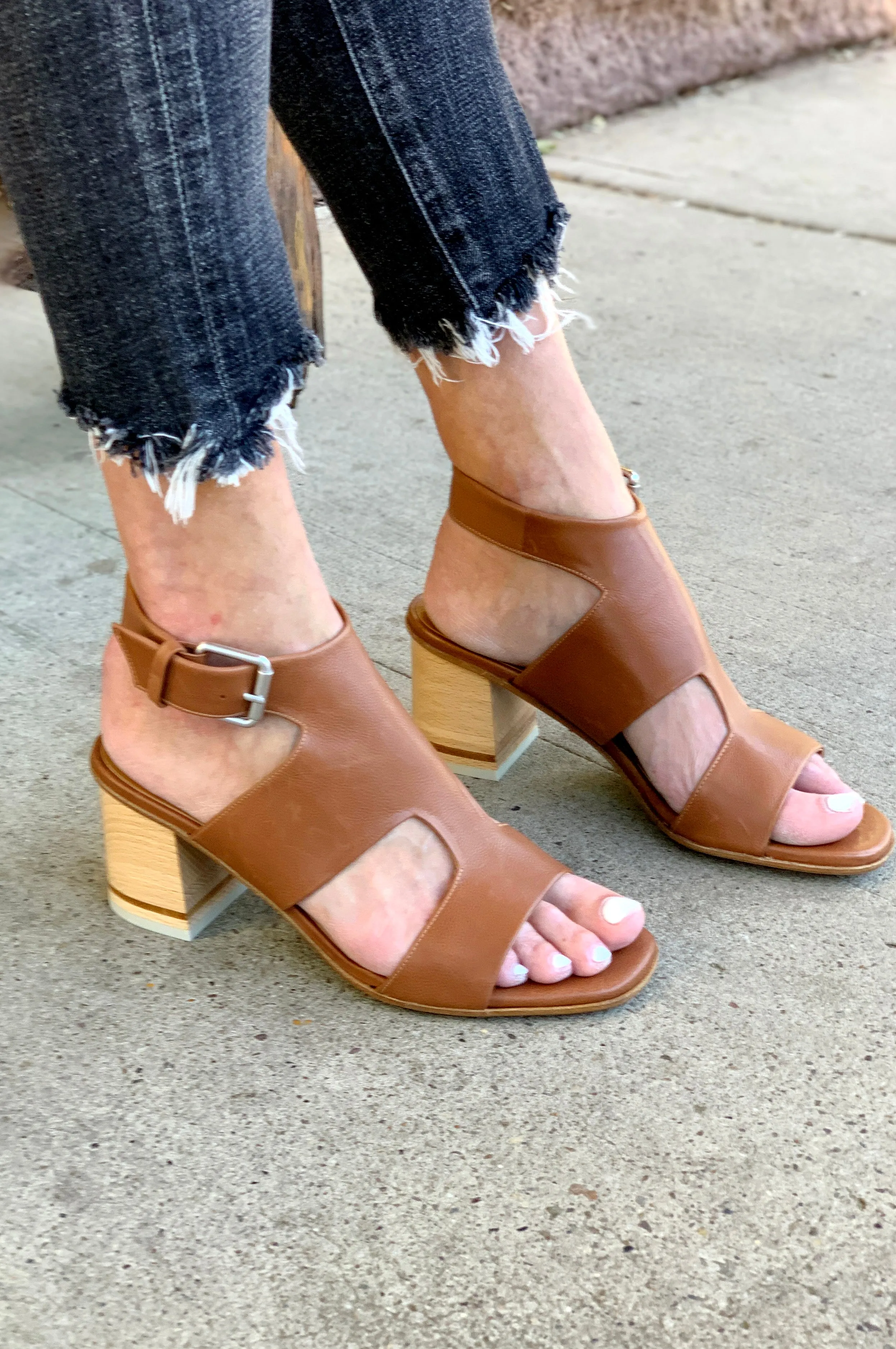 Berry Sandal - Cuoio