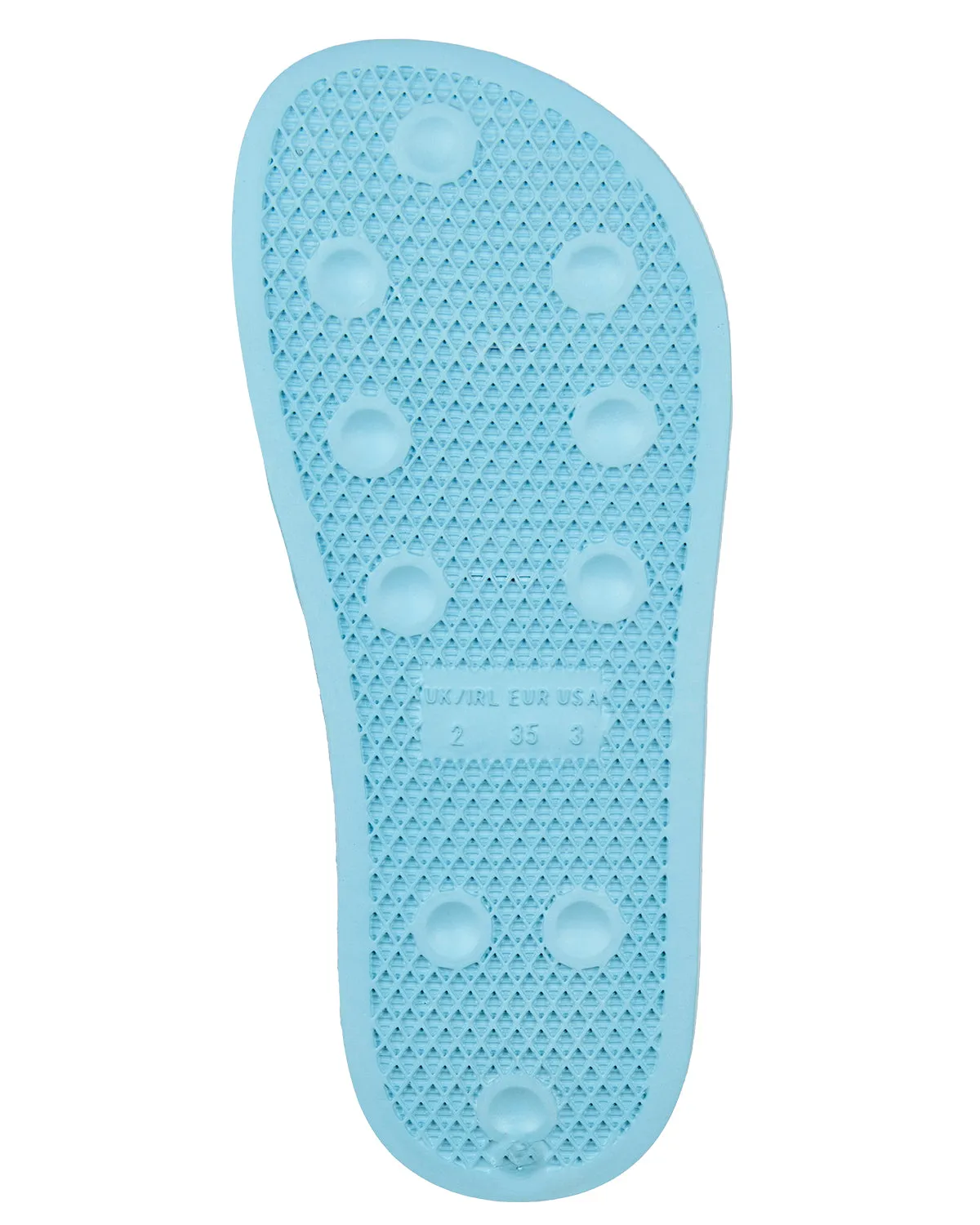 Boys and Girls Super-Soft Cushioned "Hello Summer" Slide Sandal