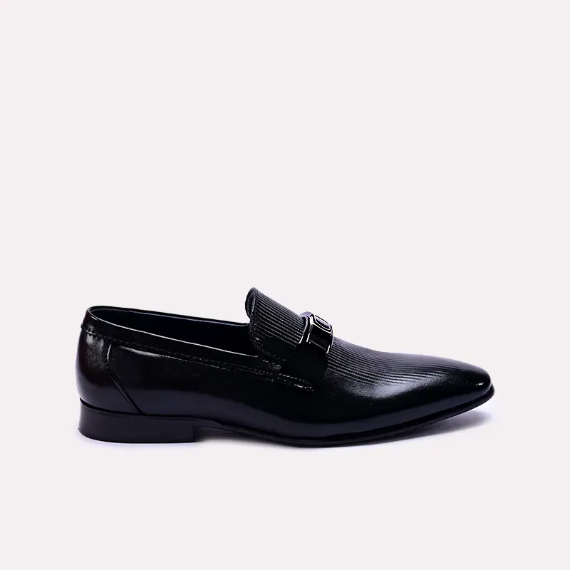 Bradley Black Slip On Dress Shoes 0111069