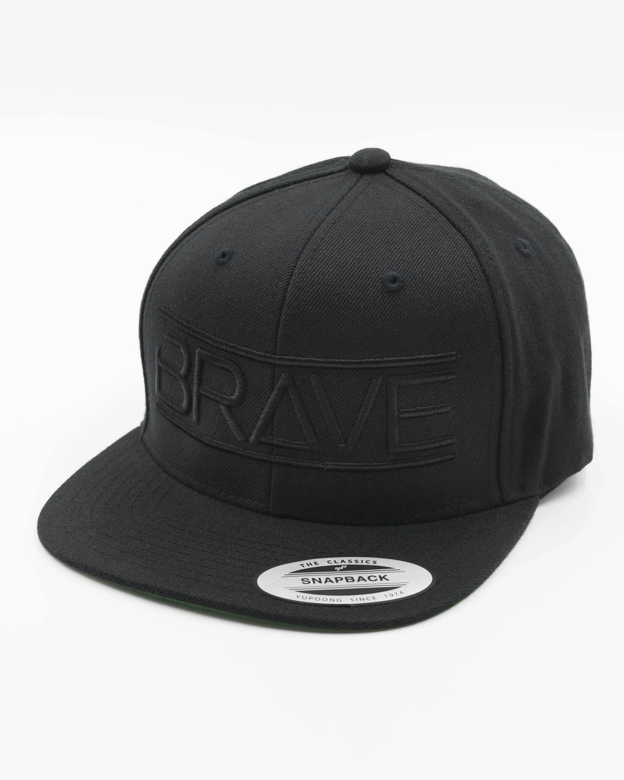 Brave Snapback | Black on Black