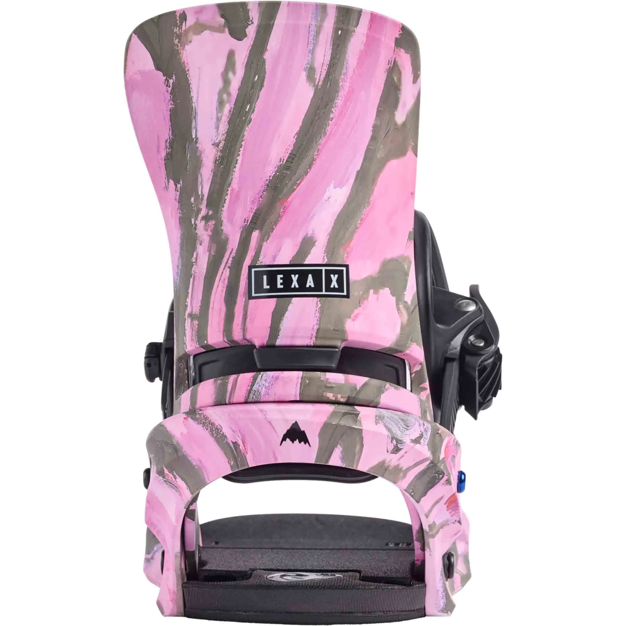 Burton Womens Lexa X Snowboard Binding Gray Pink 2025