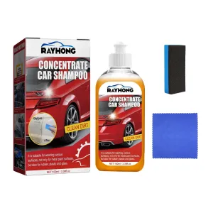 Car Exterior Shampoo Multipurpose Automotive Cleaners High Concentration Super Foam Strong Decontamination Auto Wash Supplies 100Ml