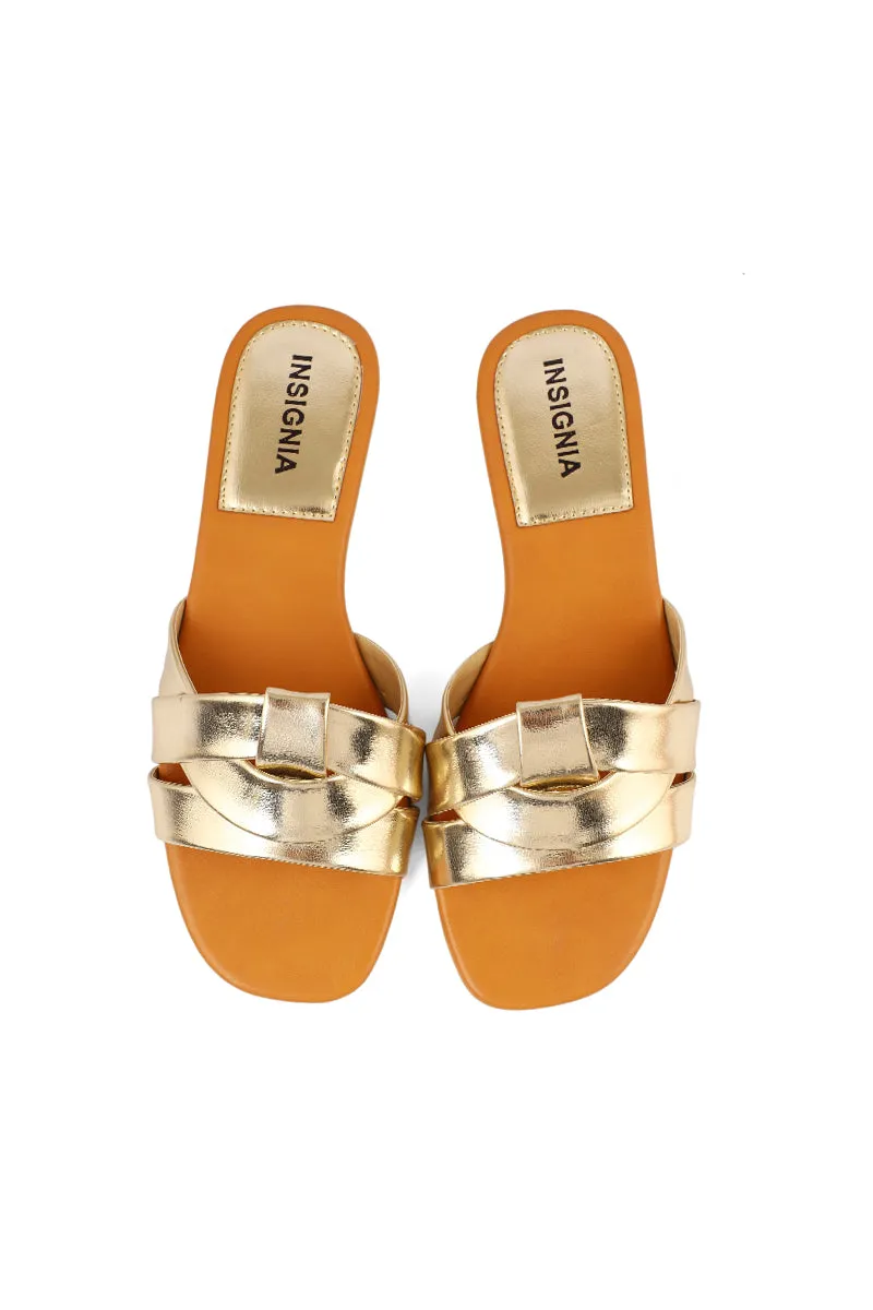 Casual Slip On I17223-Golden