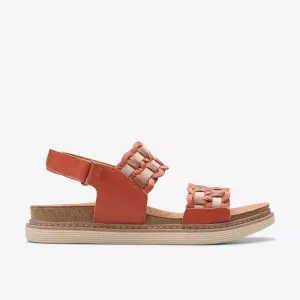 Clarks Women's Arwell Glide Orange Combi 26181411