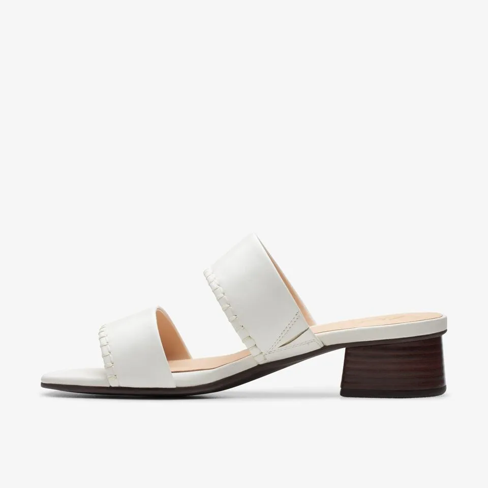 Clarks Women's Serina35 Mule Off White Leather 26176338