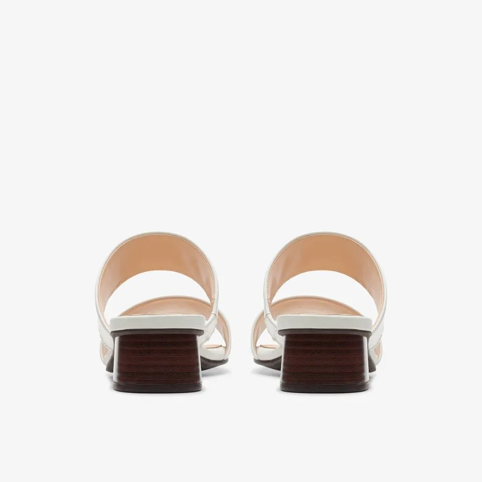 Clarks Women's Serina35 Mule Off White Leather 26176338
