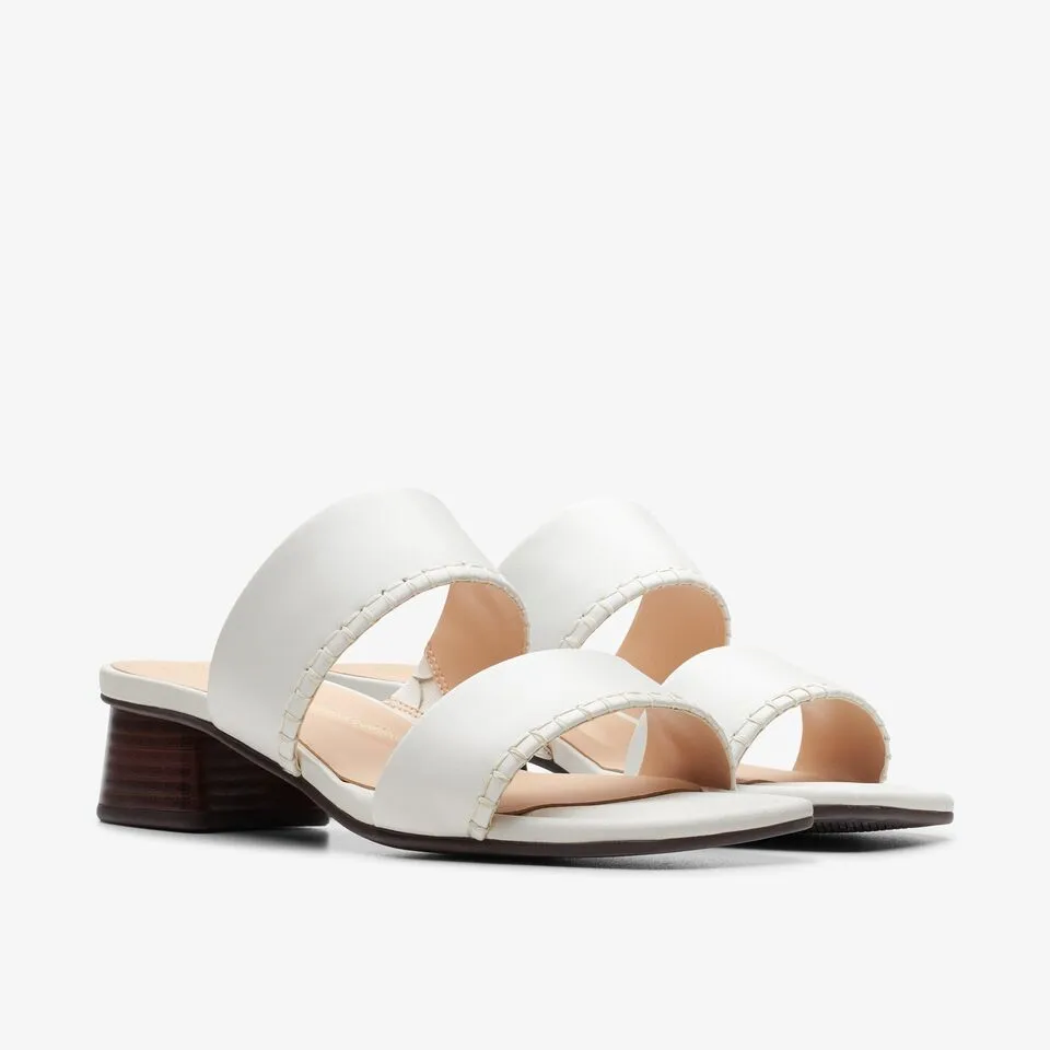 Clarks Women's Serina35 Mule Off White Leather 26176338
