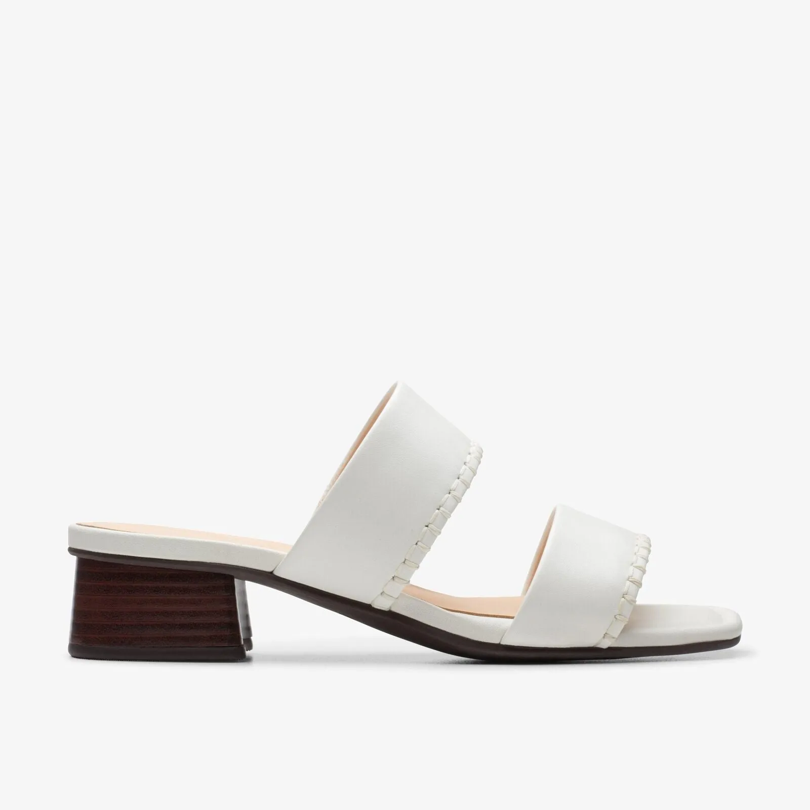 Clarks Women's Serina35 Mule Off White Leather 26176338