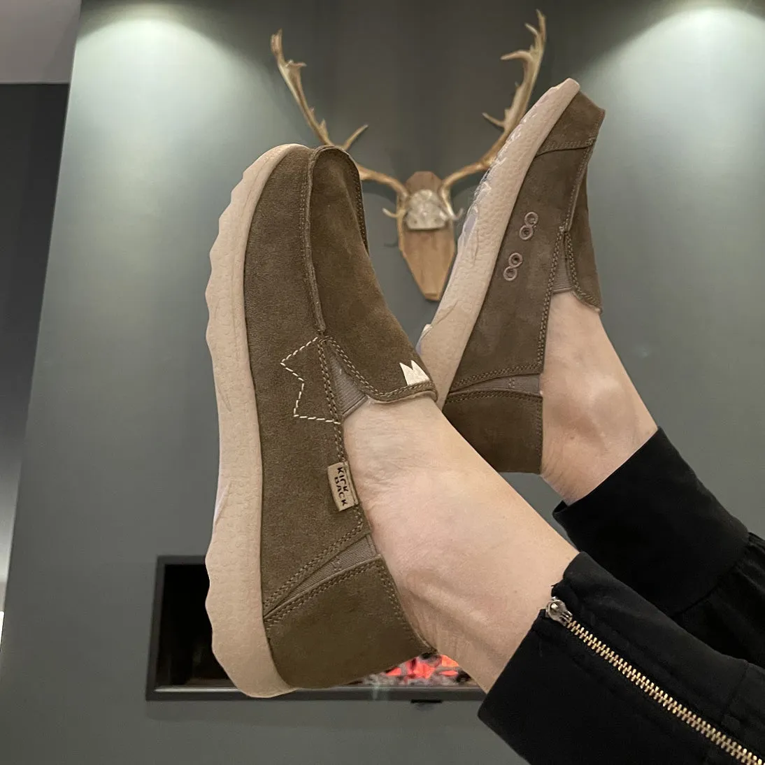 Couch Woolie 2.0 Khaki Suede
