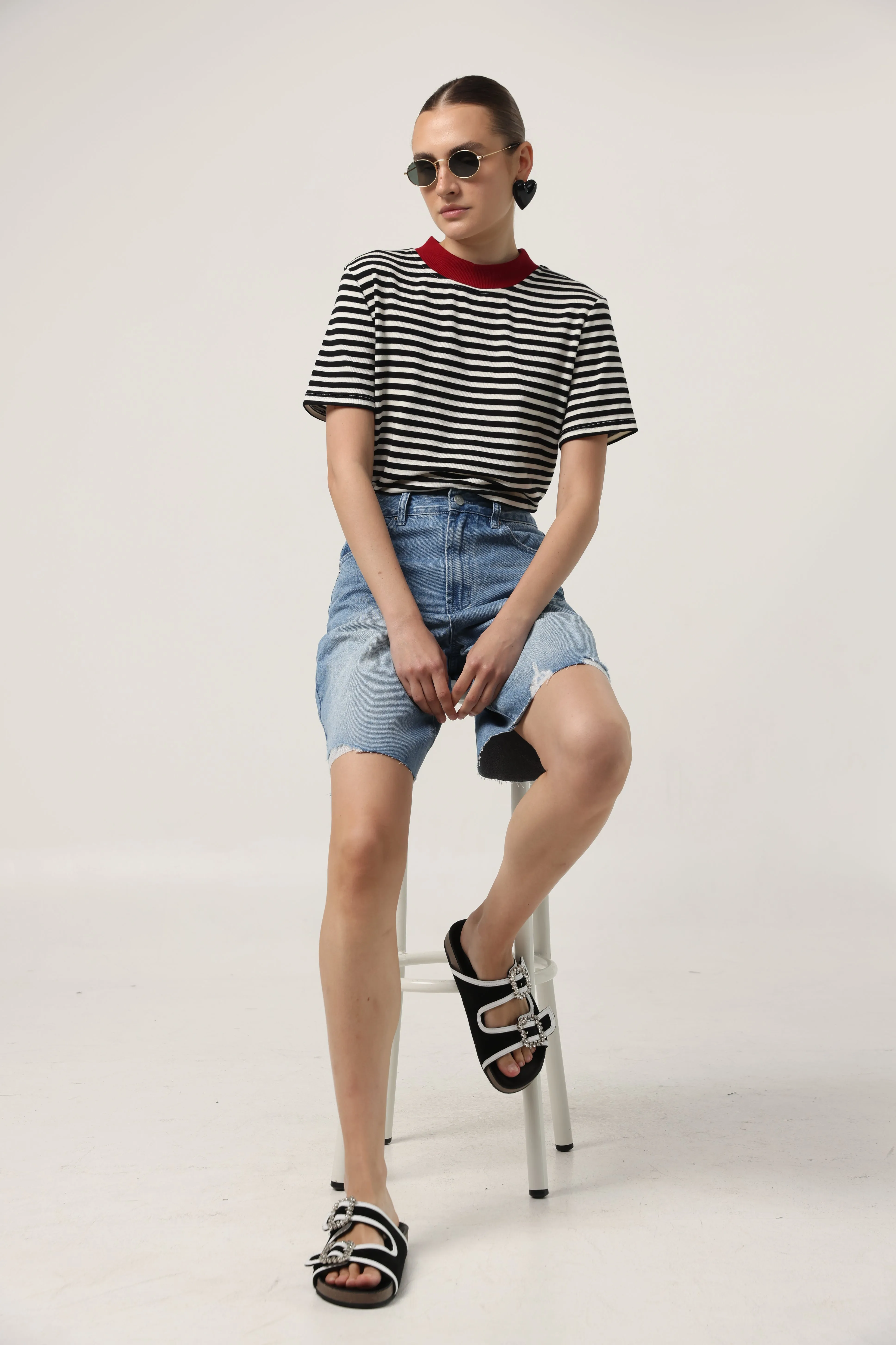 DNA No.28 Black&White Sandals