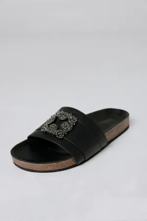 DNA No.3 Black Sandals