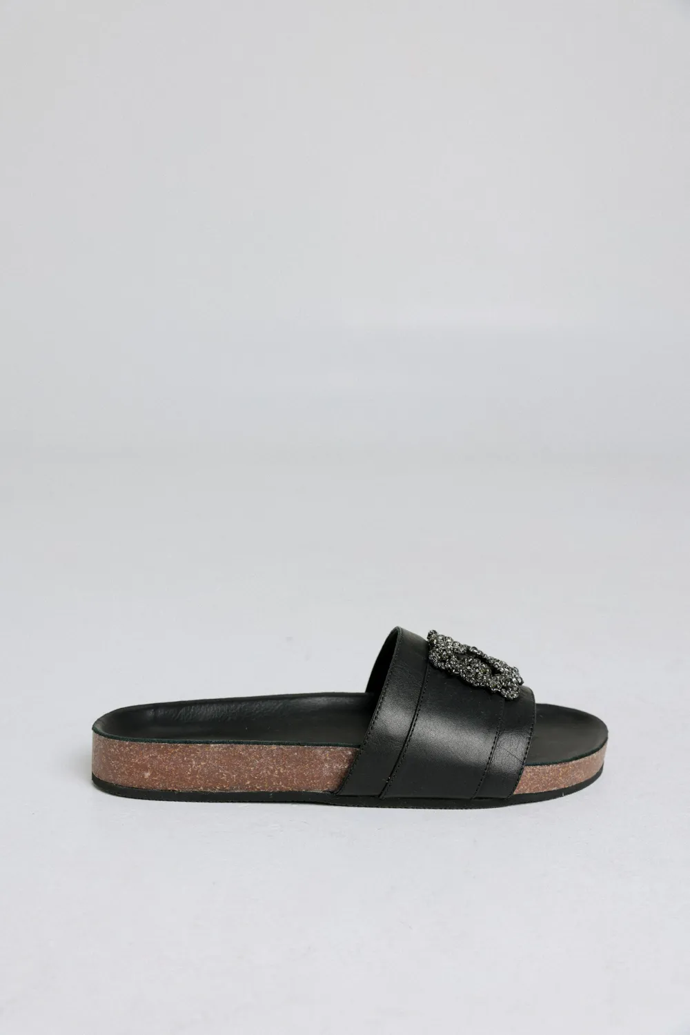 DNA No.3 Black Sandals