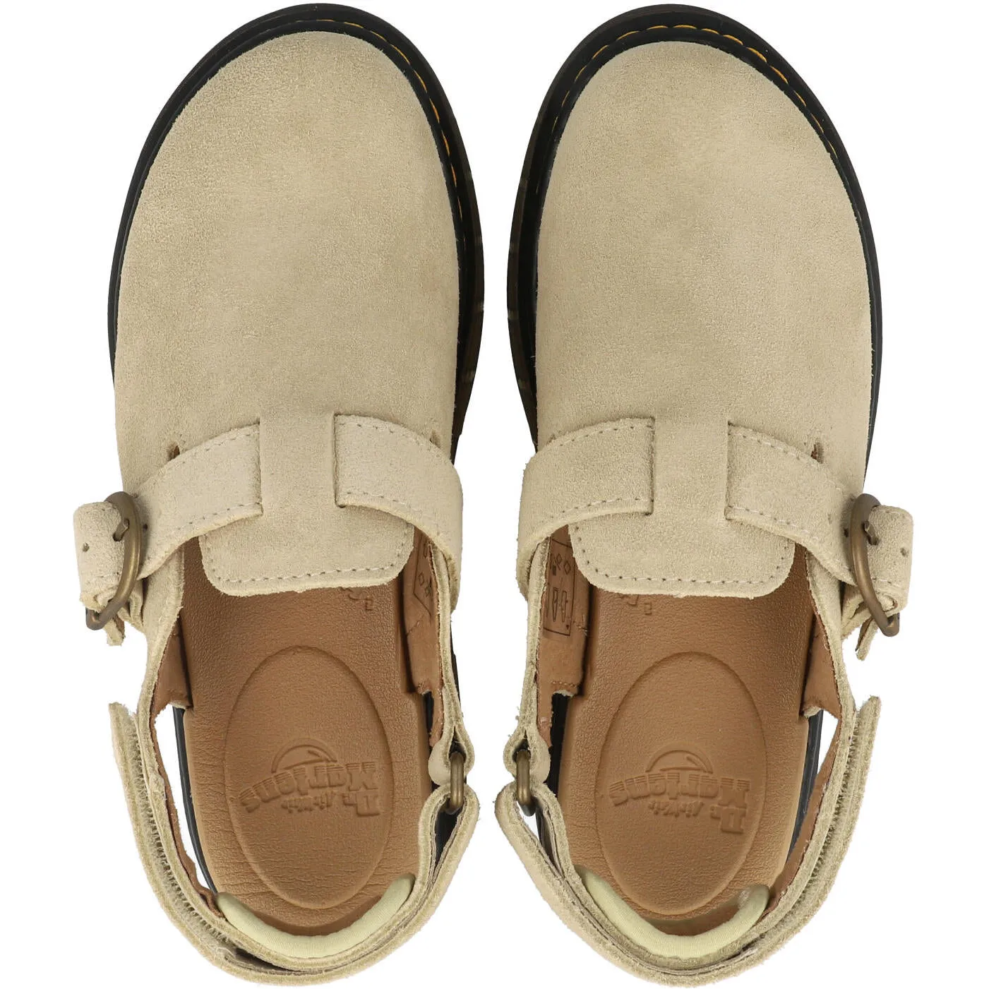 Dr Martens Jorgie Light Tan Mules
