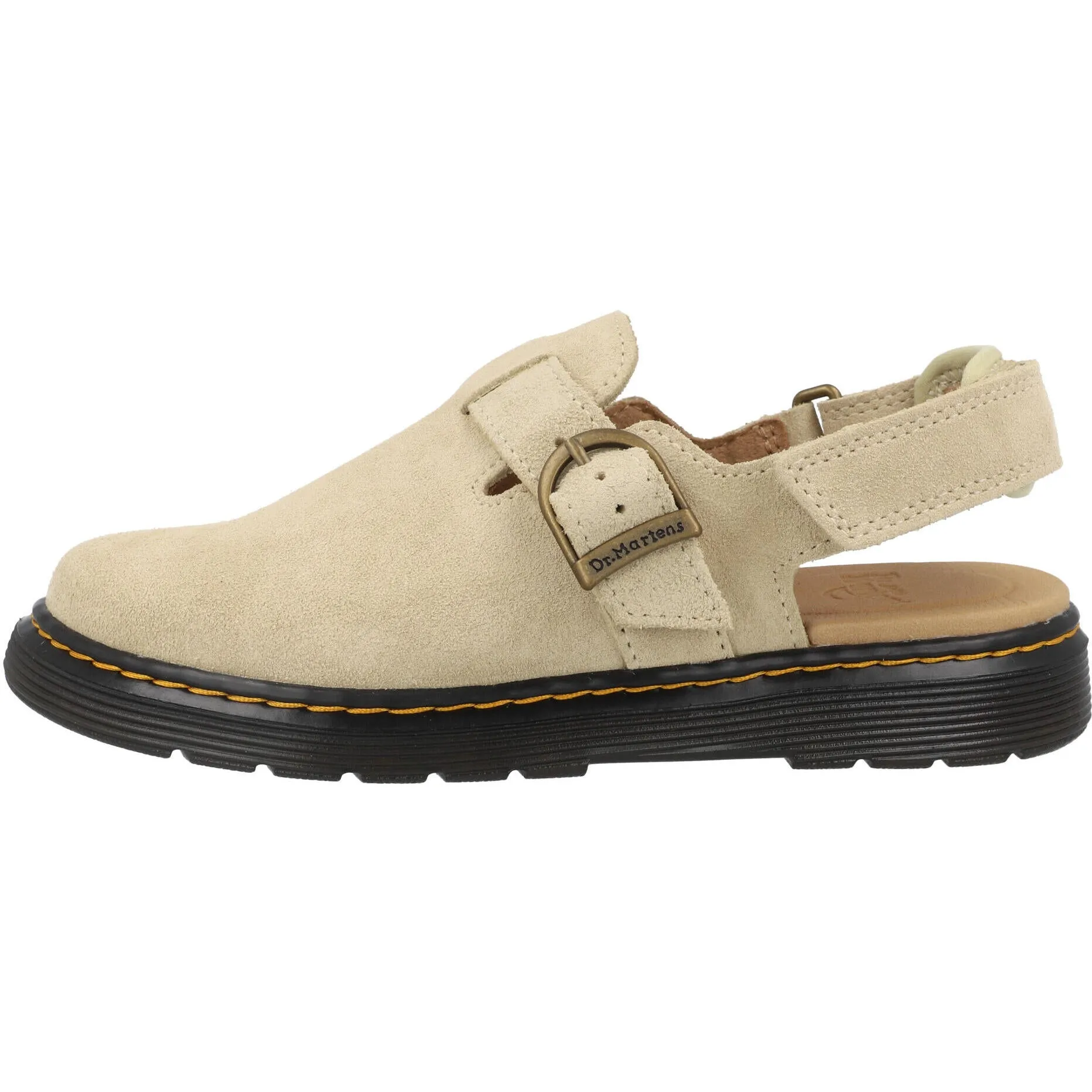 Dr Martens Jorgie Mule Light Tan Suede Shoes