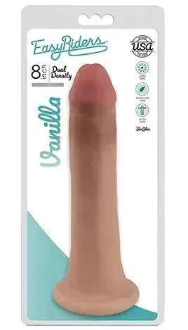 Easy Riders 8" Slim Bioskin Dong Vanilla