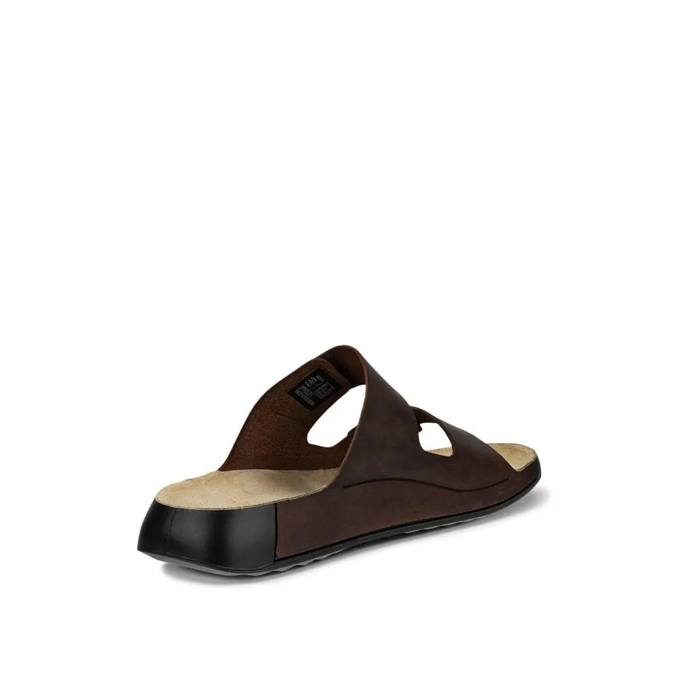 Ecco Men's Cozmo 2-Strap Sandal - Potting Soil