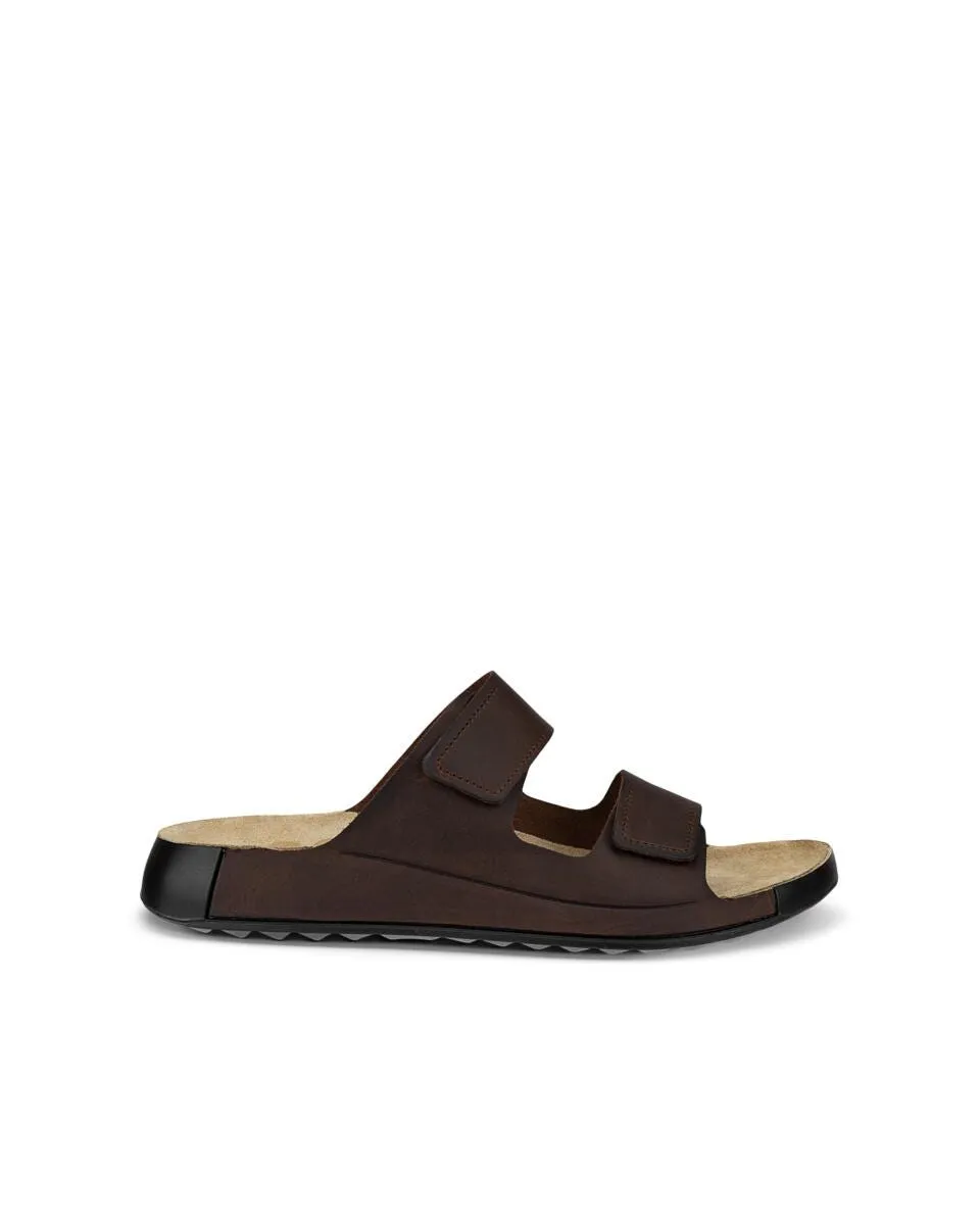 Ecco Men's Cozmo 2-Strap Sandal - Potting Soil