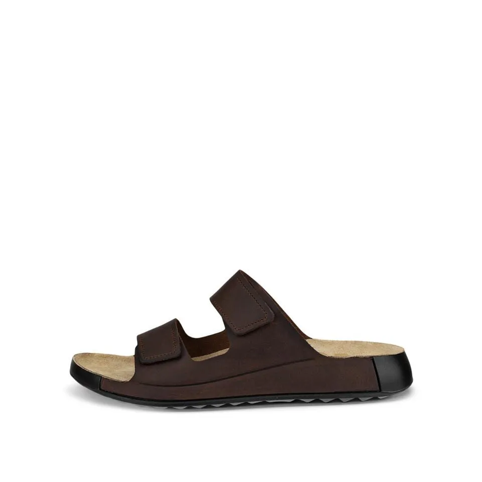 Ecco Men's Cozmo 2-Strap Sandal - Potting Soil