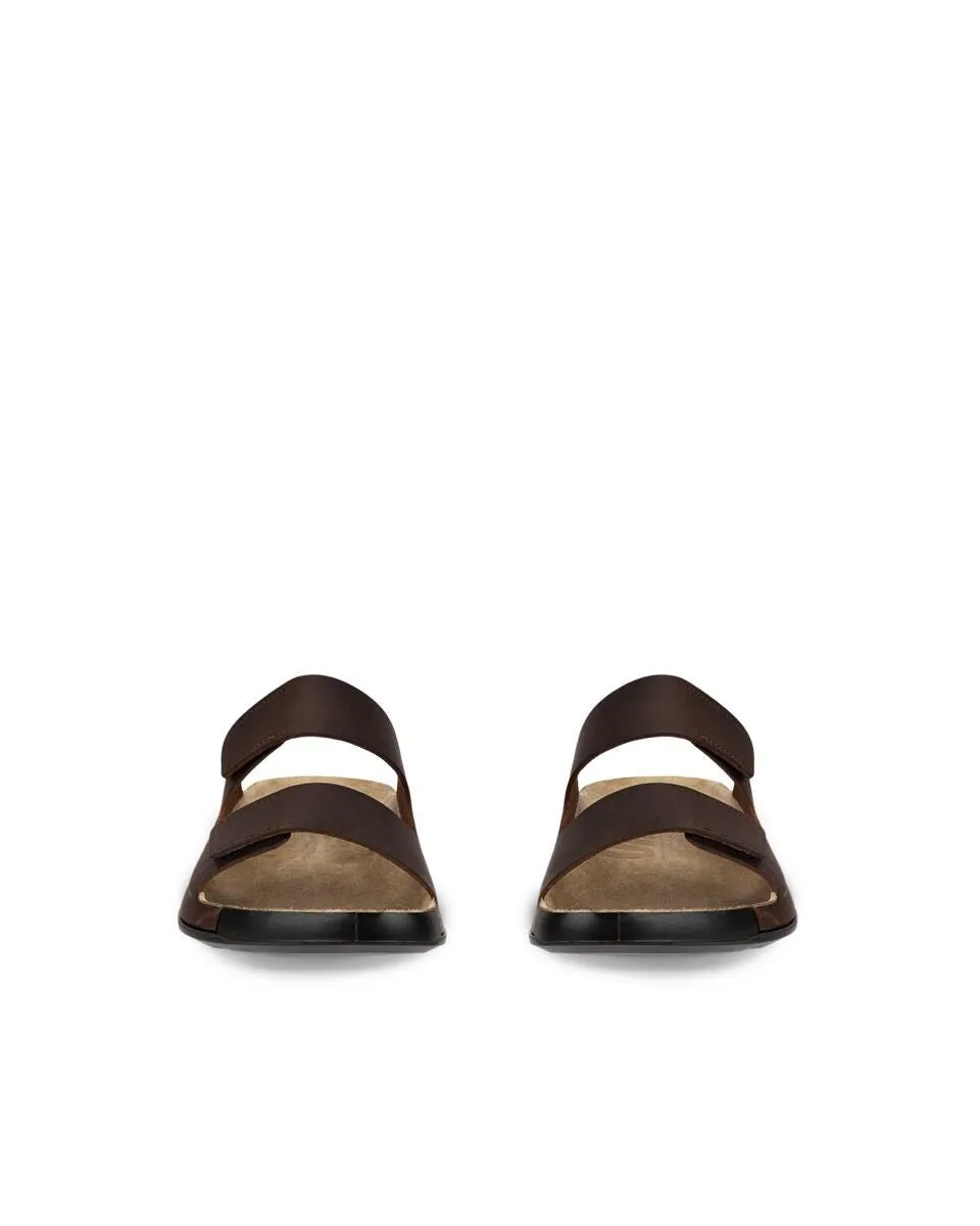 Ecco Men's Cozmo 2-Strap Sandal - Potting Soil