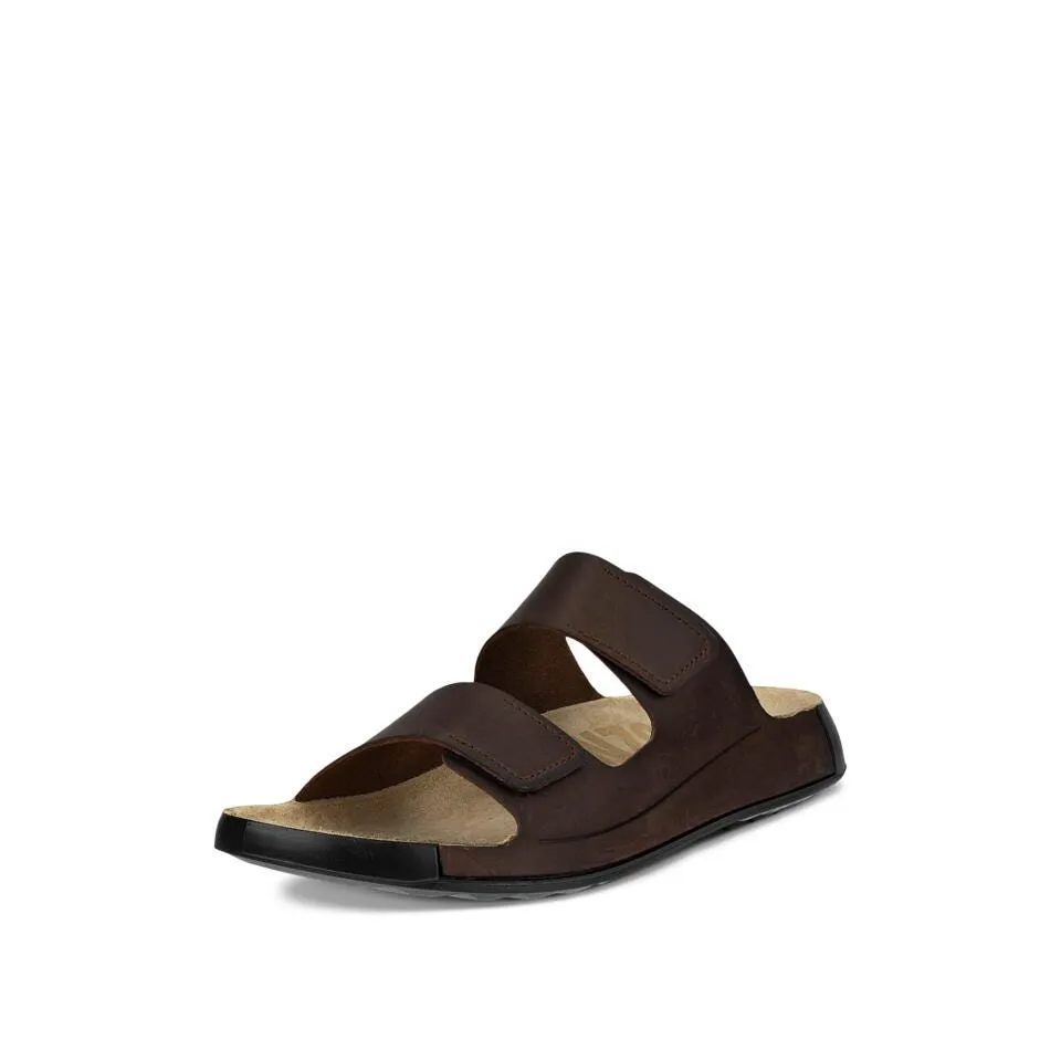 Ecco Men's Cozmo 2-Strap Sandal - Potting Soil