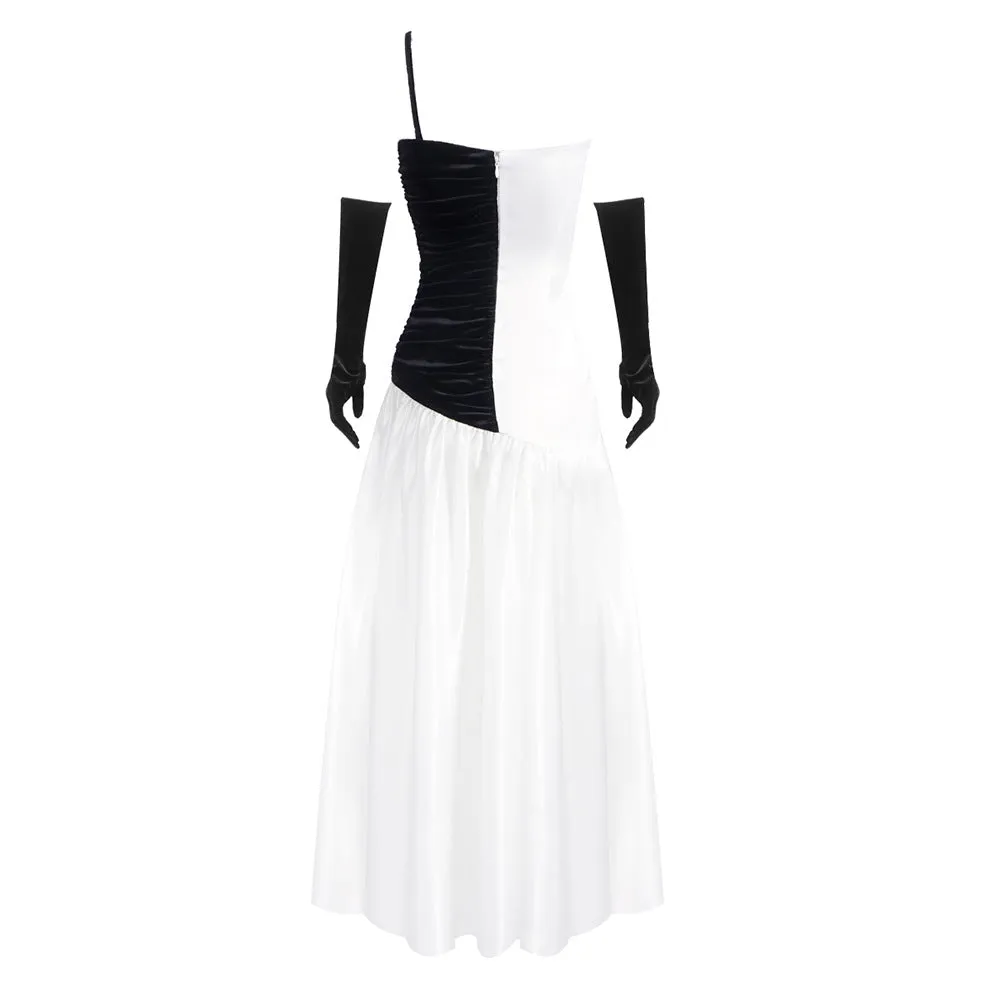 Emberly Flared Gown with Cutout Bodice Dress