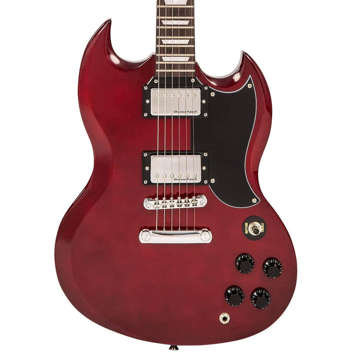Encore E69 Electric Guitar ~ Cherry Red
