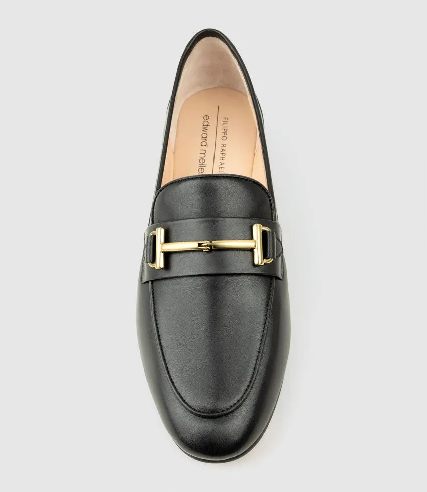 FRANCO Loafer in Black Calf