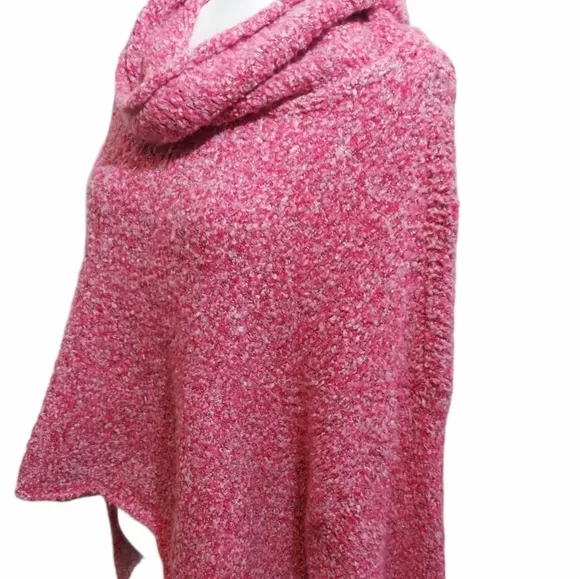 Free People NEW BFF Cowl Neck Sweater Pink Medium