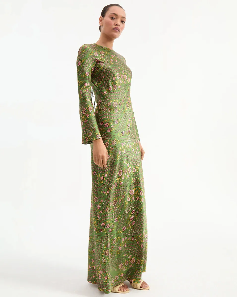 Gemma Maxi Dress - Lemongrass