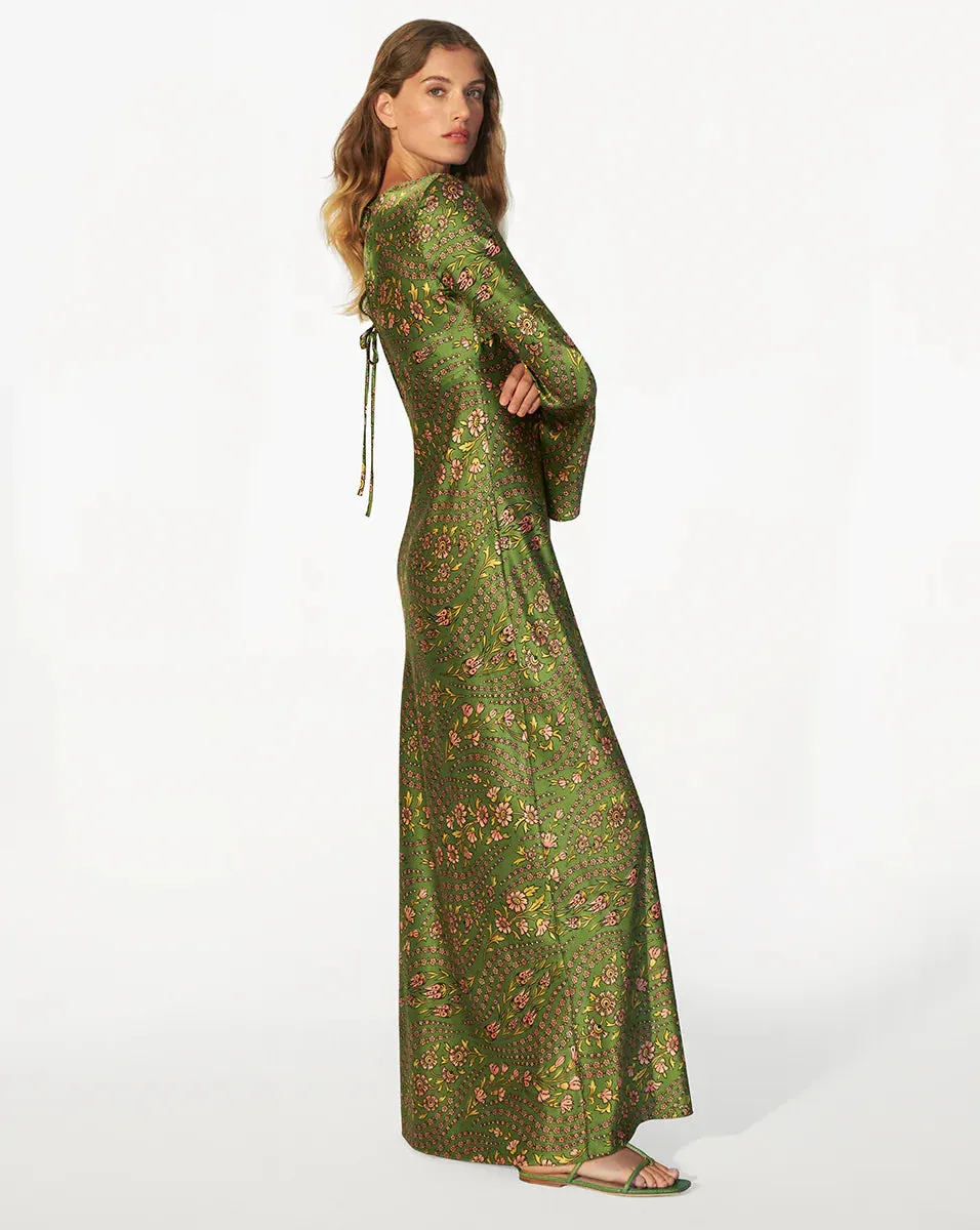 Gemma Maxi Dress - Lemongrass
