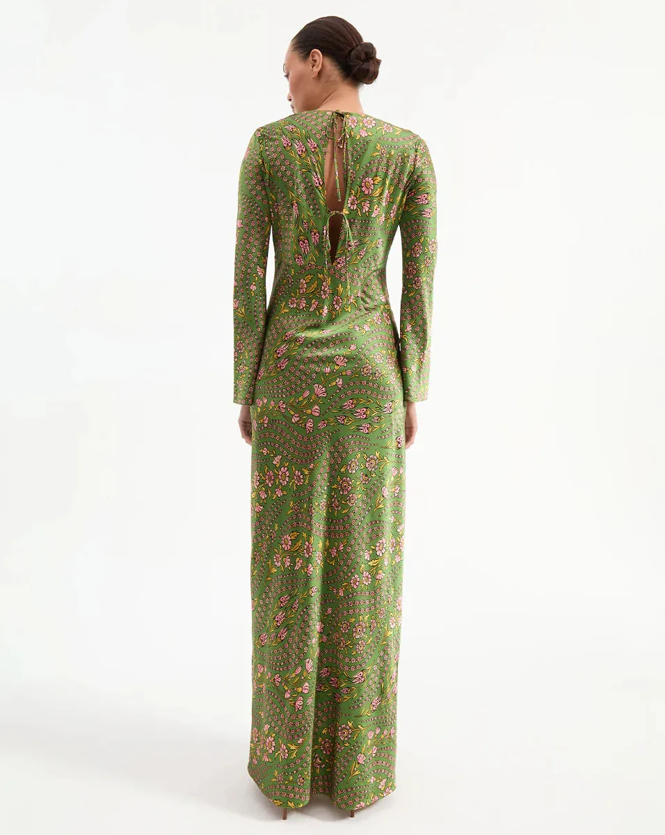Gemma Maxi Dress - Lemongrass