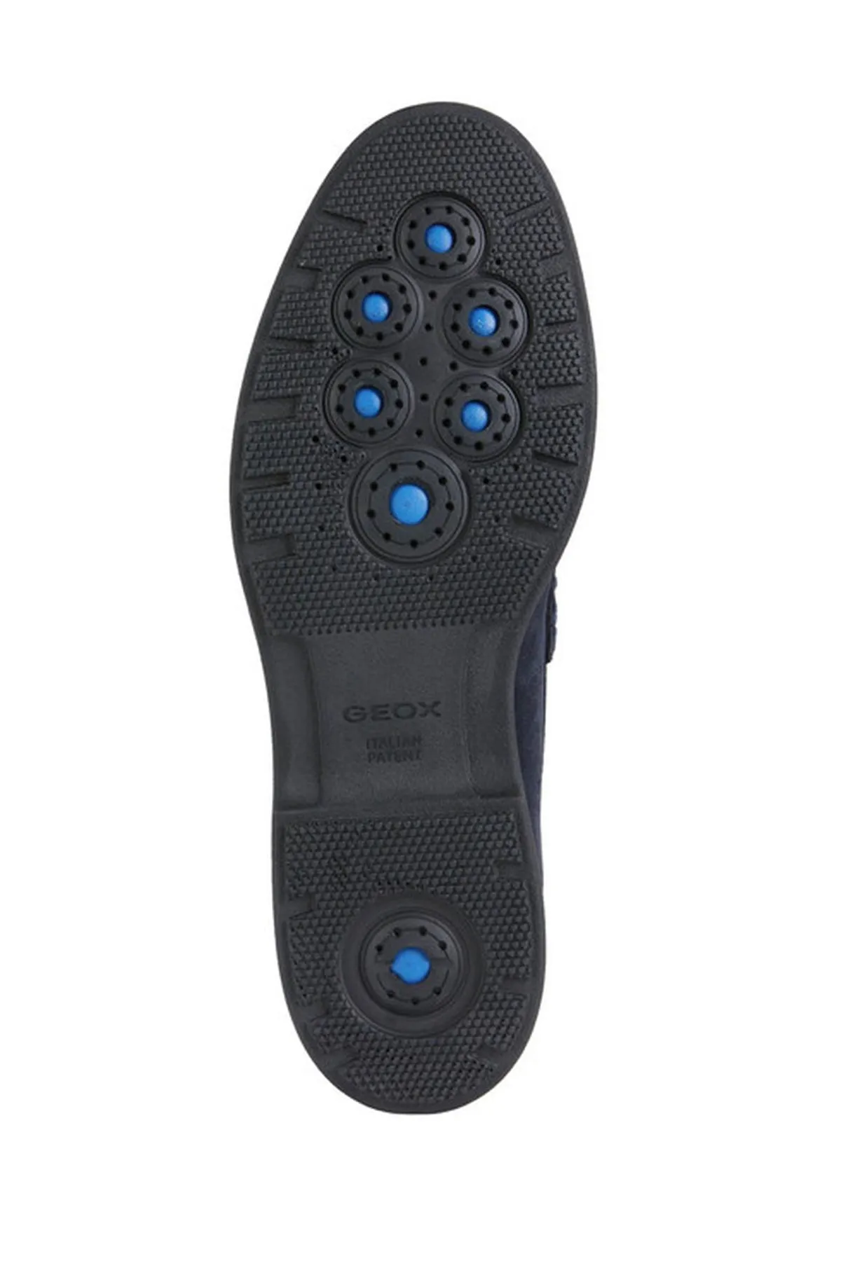 Geox Erkek Lacivert Spherica Ec11 Süet Deri Loafer