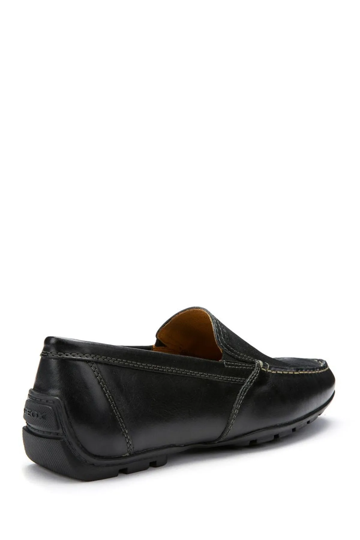 Geox Erkek Siyah Moner Deri Loafer