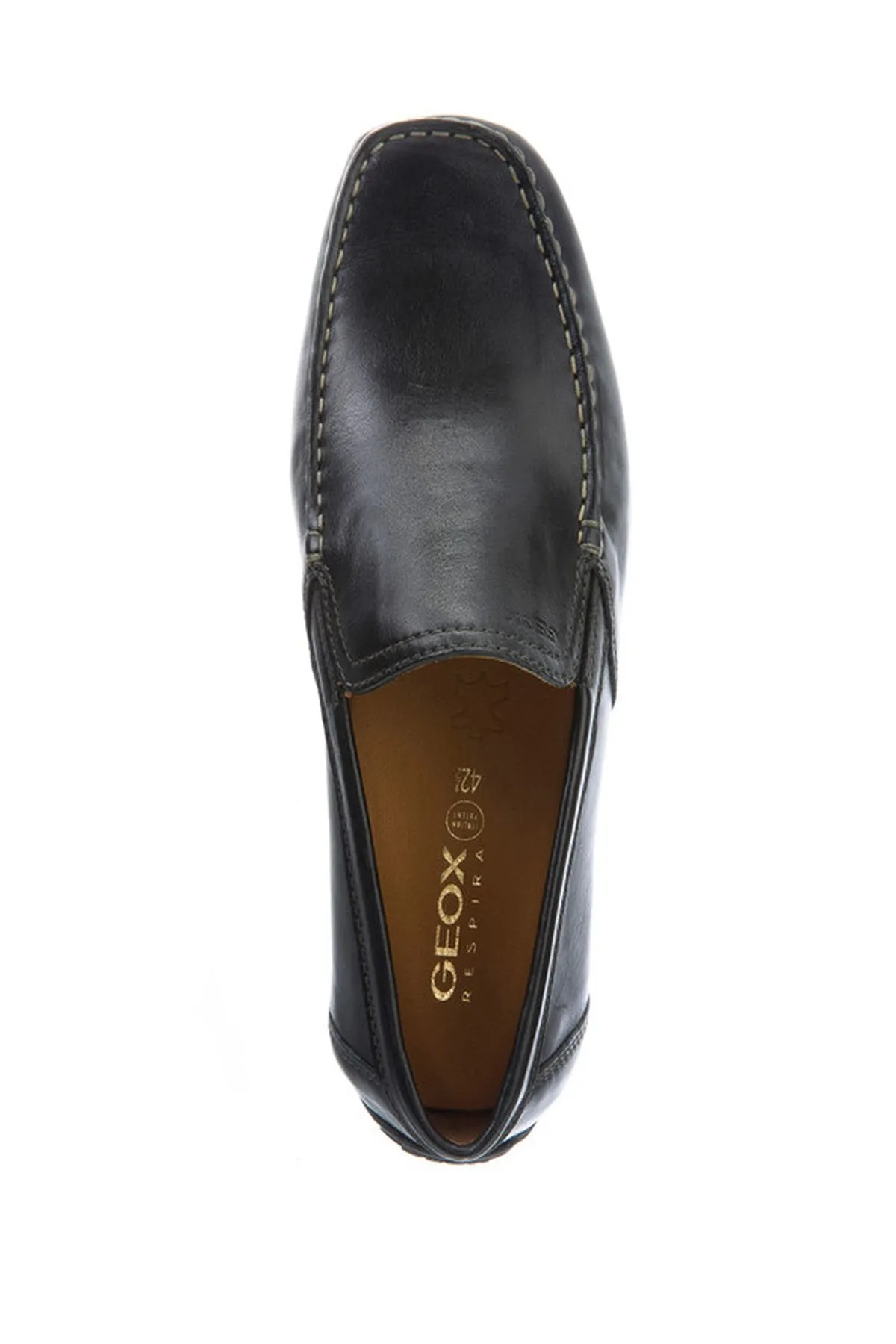 Geox Erkek Siyah Moner Deri Loafer
