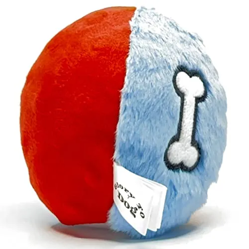 Glory To Dog Medium Soft Ball Plush Dog Toy