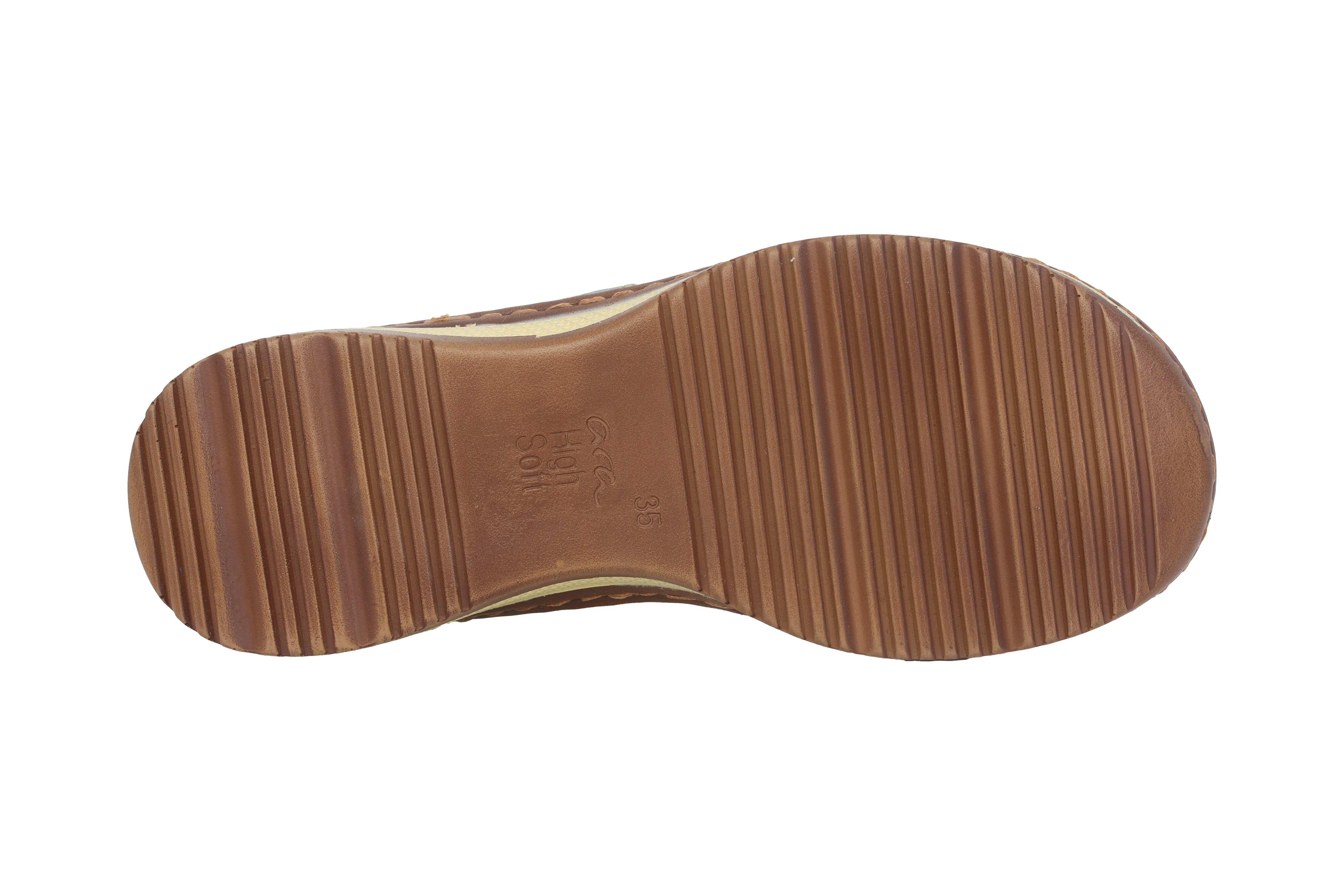 'Hawaii' women's slide sandal - yellow