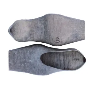 Heeled Square Toe Mules