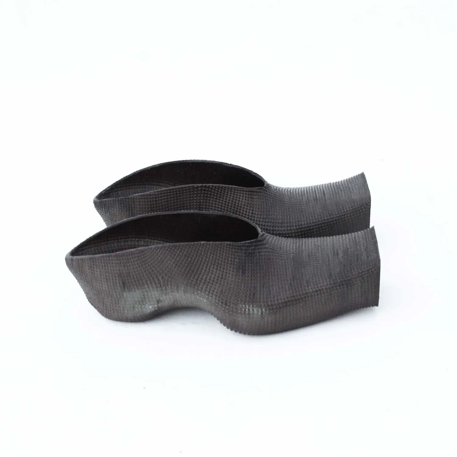Heeled Square Toe Mules