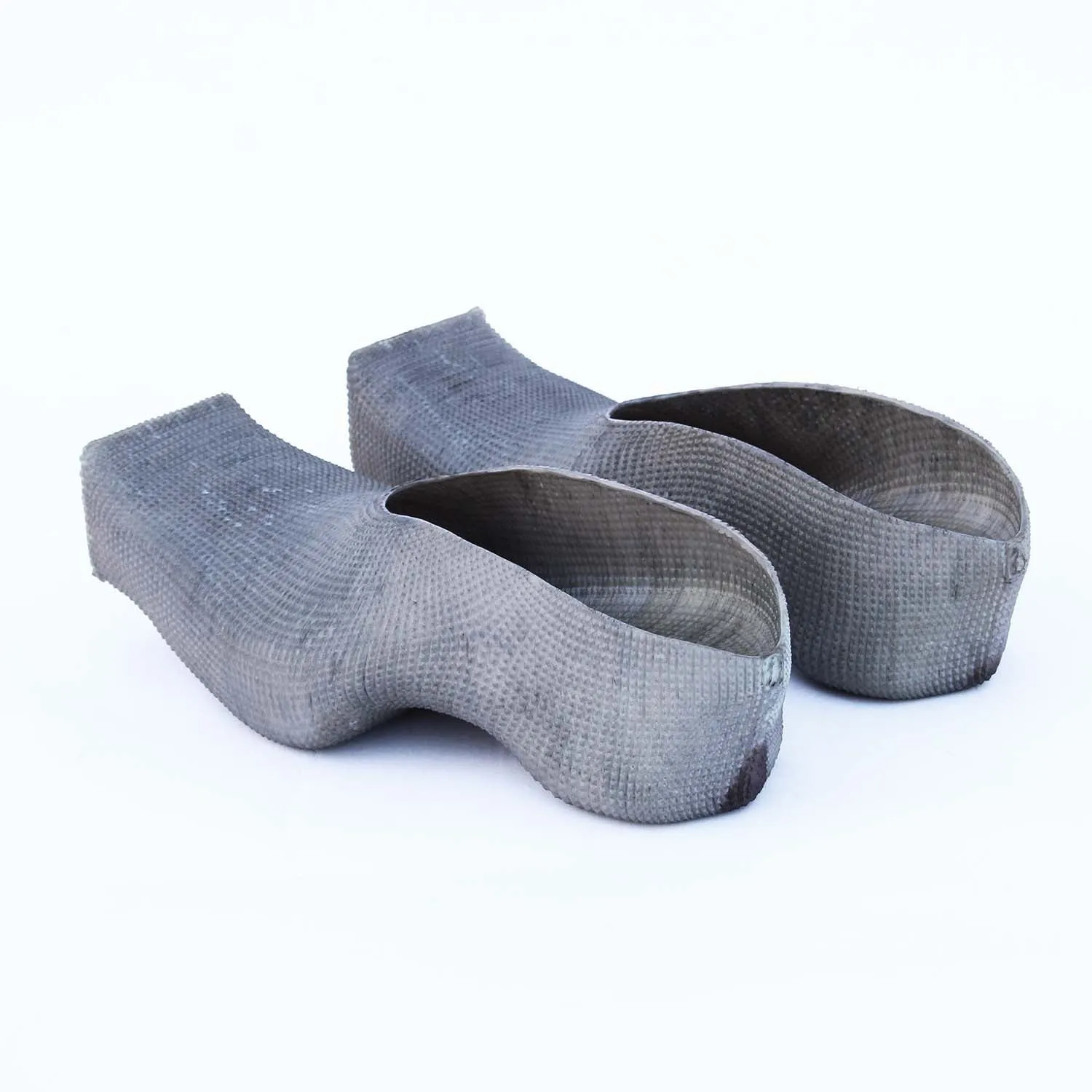 Heeled Square Toe Mules