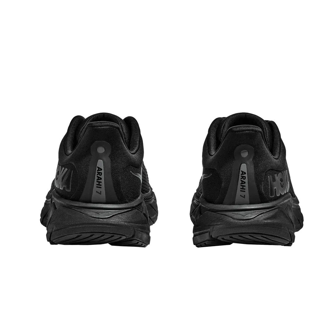 HOKA Men Arahi 7 Wide - Black / Black