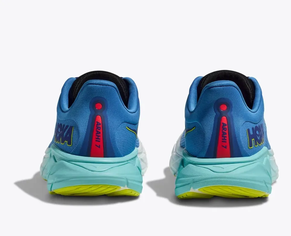 HOKA Men's Arahi 7 Wide - Virtual Blue/Cerise