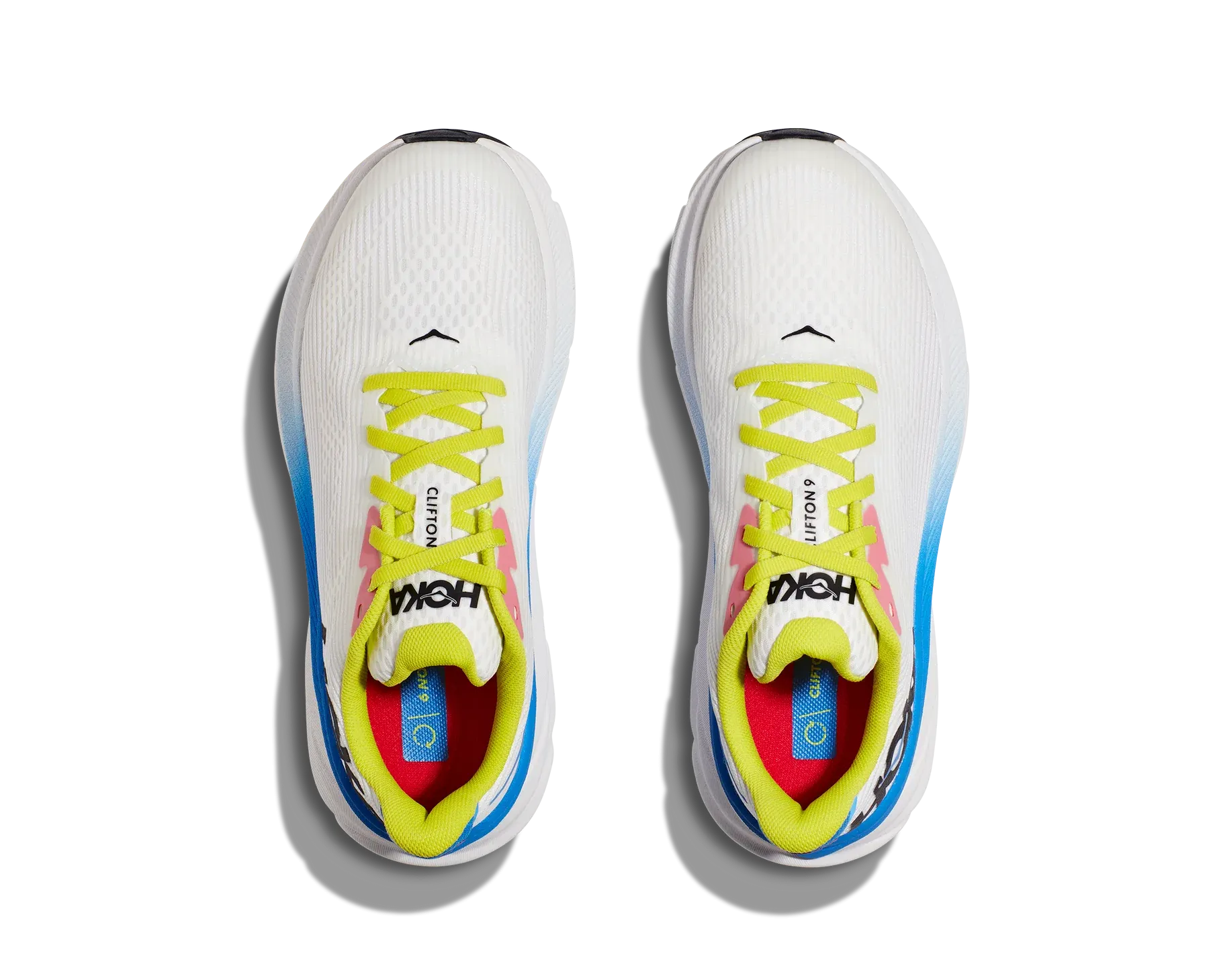 HOKA Men's Clifton 9 - Blanc De Blanc/Virtual Blue