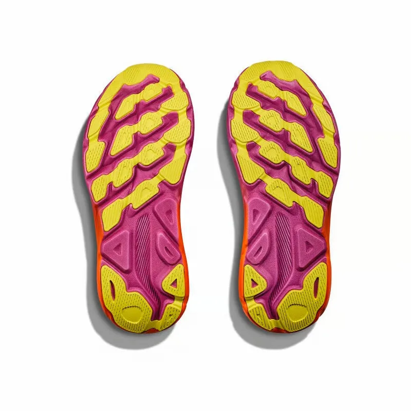 HOKA Men's Clifton 9 - Fuchsia/Black