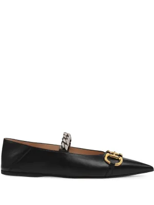 Horsebit Ballerinas